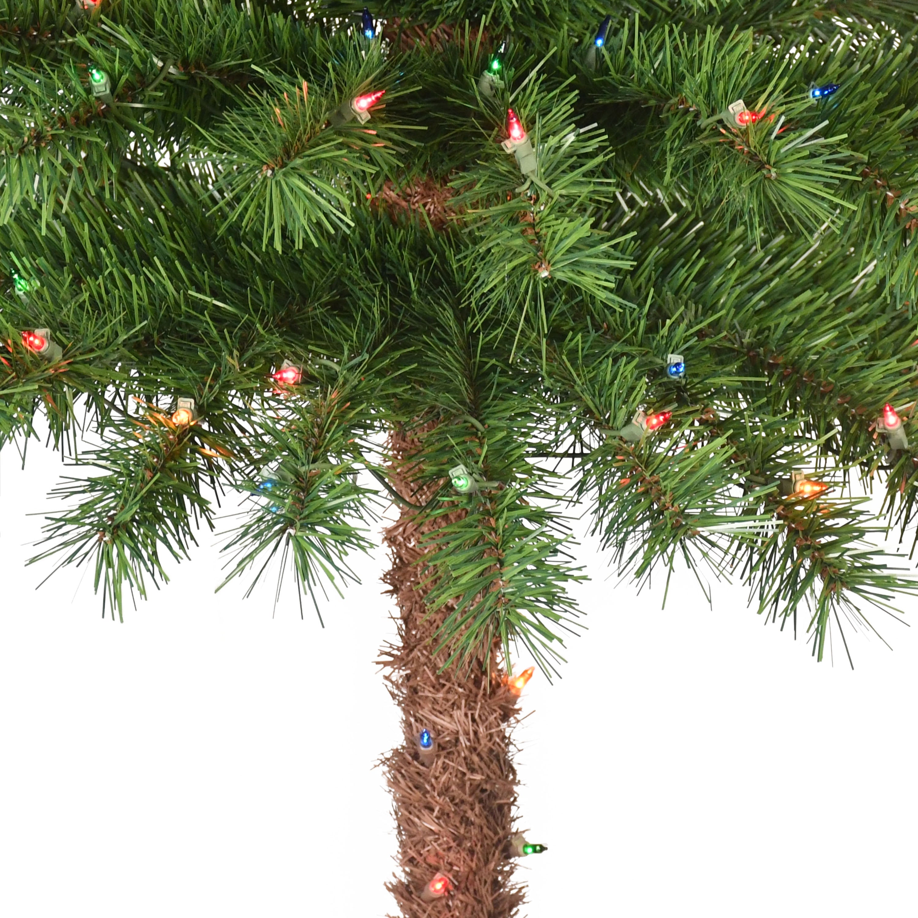 4' Pre-Lit Palm Tree